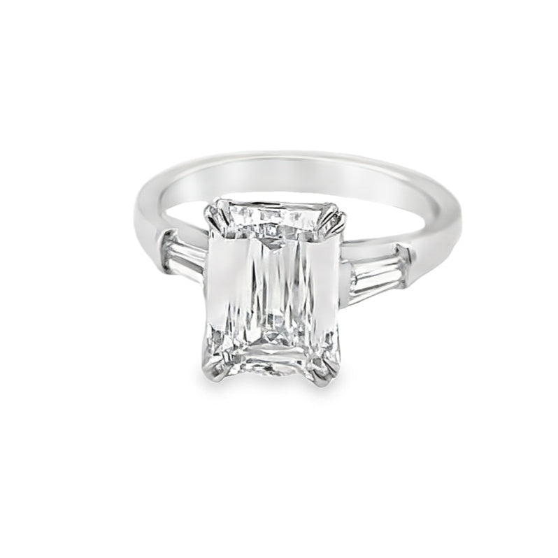 Christopher Designs Lab Diamond Modern Engagement Ring Landsberg Jewelers