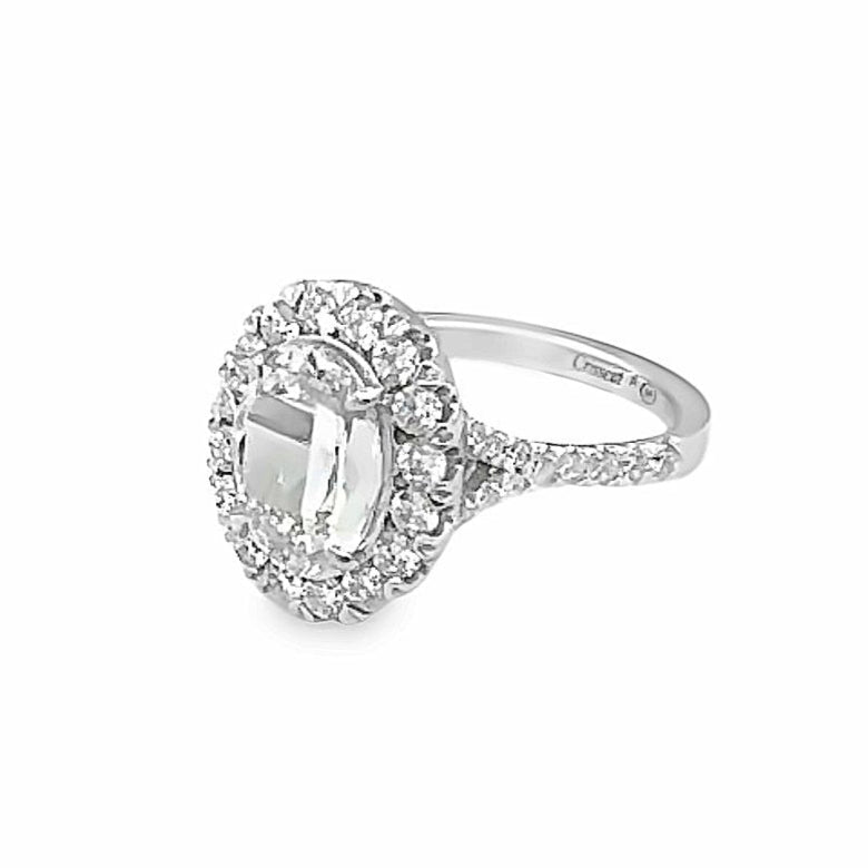 Christopher Designs Lab Diamond Engagement Ring Landsberg Jewelers