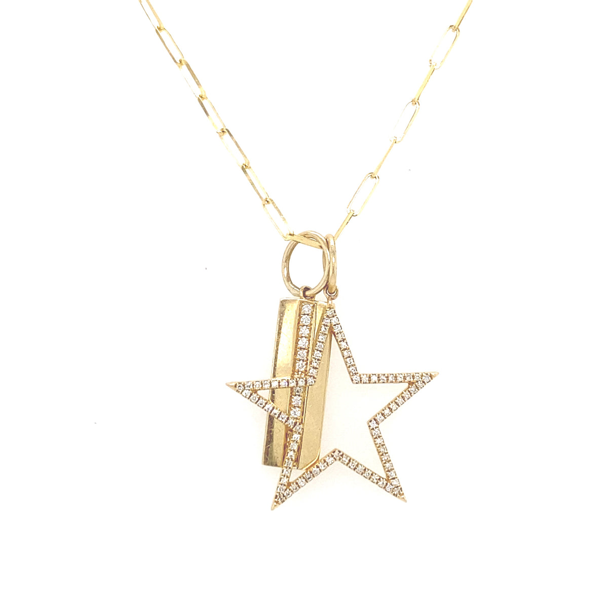 The Pave Star Charm Necklace – Après Jewelry